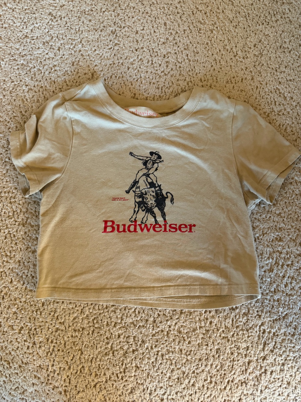 Budweiser baby tee